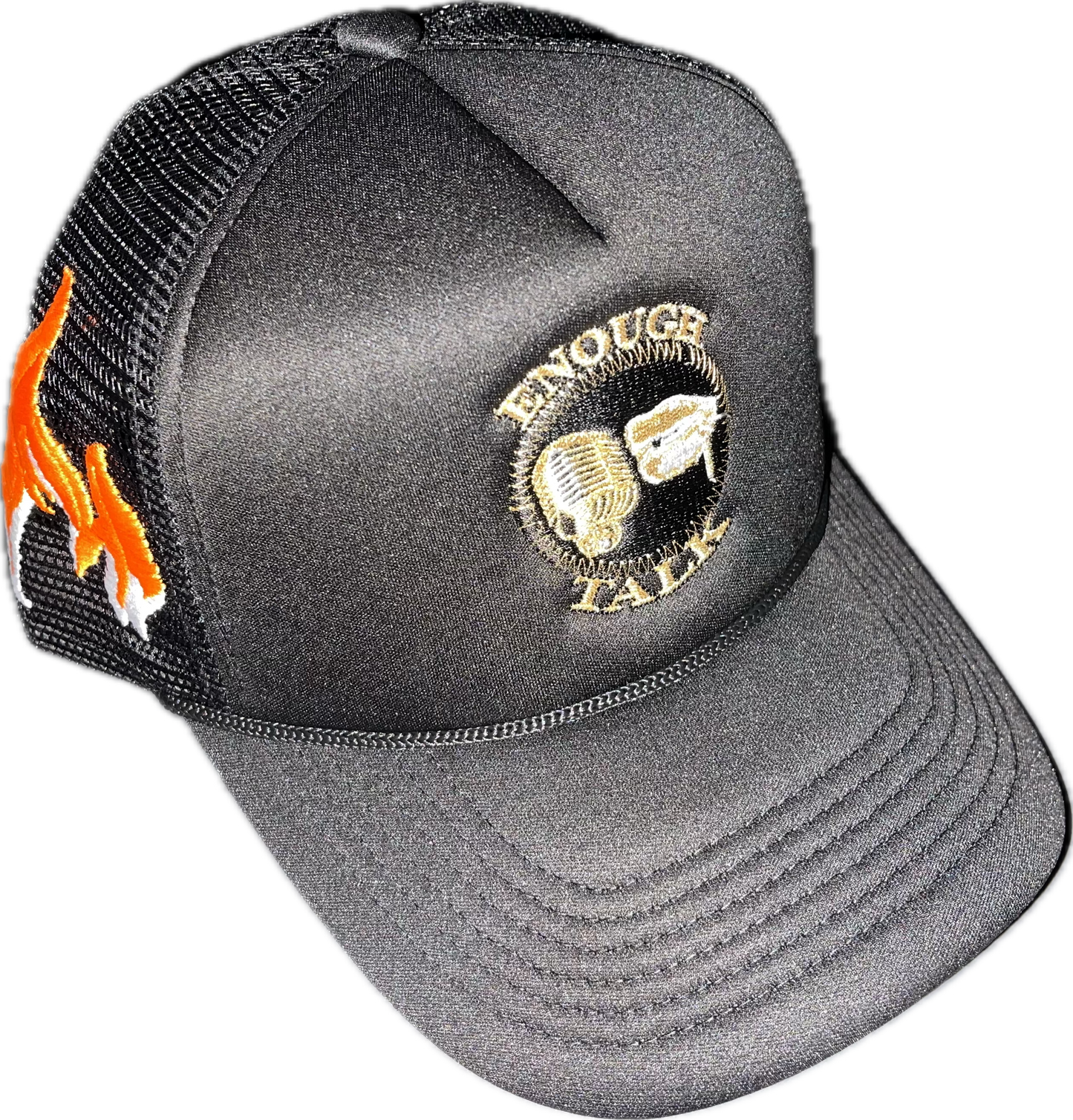 SN3 1 of 1 Collectable Enough Talk Truckers Hats