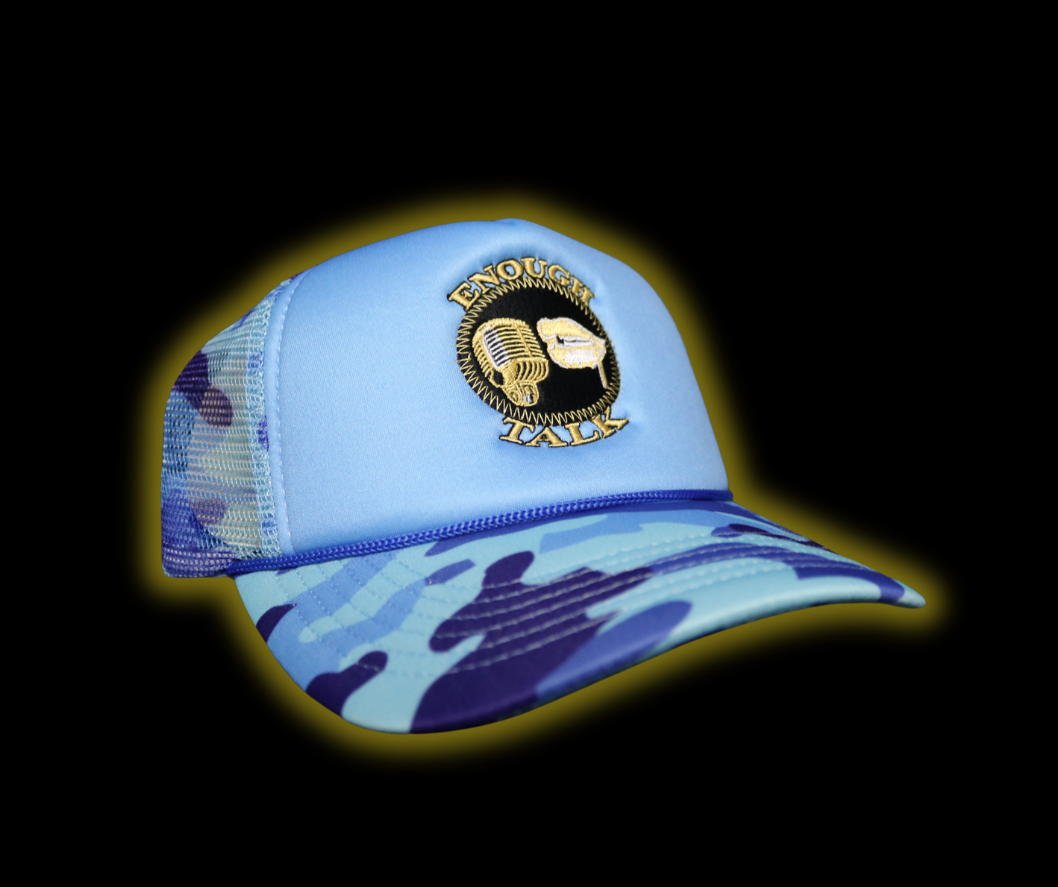 SN1 1 of 1 Collectable Enough Talk Truckers Hats