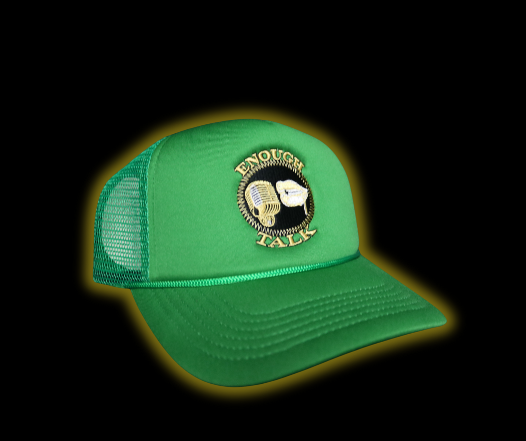 SN1 1 of 1 Collectable Enough Talk Truckers Hats