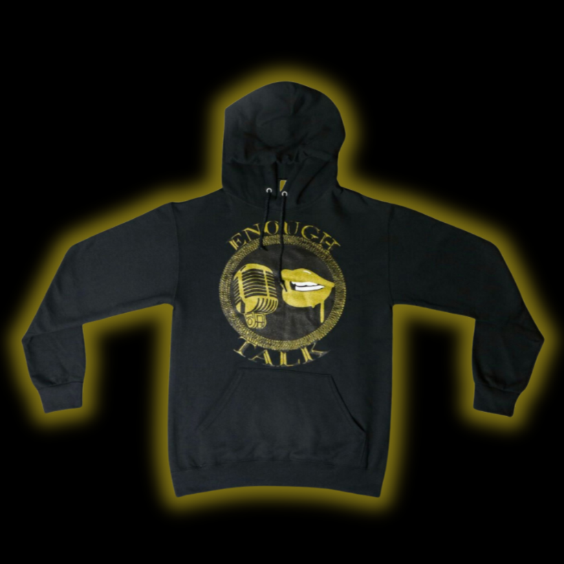 Basic EnoughTalk Hoodie (Center Logo)