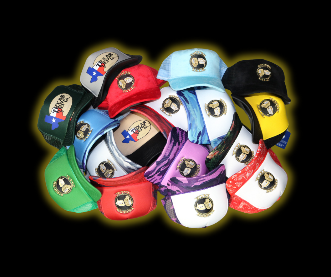 SN2 1 of 1 Collectable Enough Talk Truckers Hats