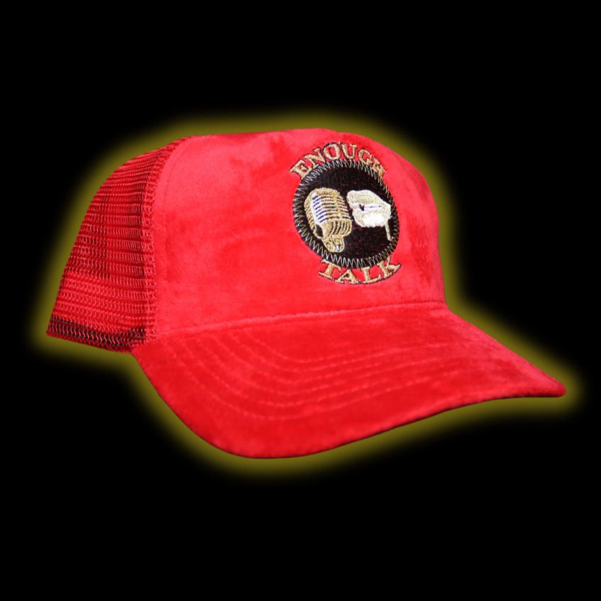 SN1 1 of 1 Collectable Enough Talk Truckers Hats