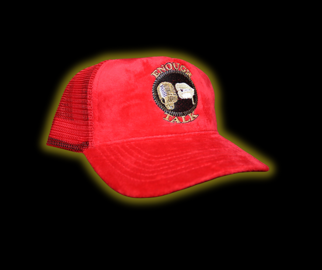 SN1 1 of 1 Collectable Enough Talk Truckers Hats