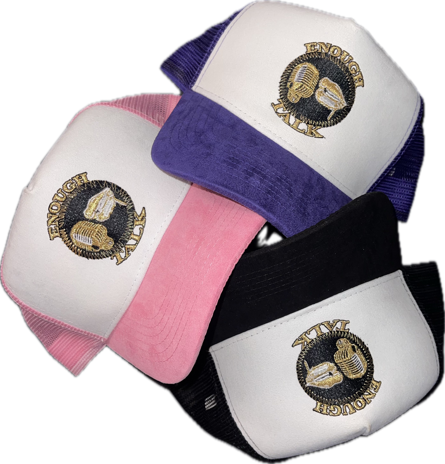 SN3 1 of 1 Collectable Enough Talk Truckers Hats